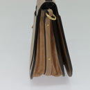 Chloe Nile Hand Bag Leather 2way Pink Gold Auth 119191-3