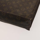 LOUIS VUITTON Monogram Sac Plat Hand Bag M51140 LV Auth 119195-16