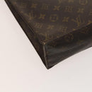 LOUIS VUITTON Monogram Sac Plat Hand Bag M51140 LV Auth 119195-17