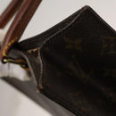 LOUIS VUITTON Monogram Sac Plat Hand Bag M51140 LV Auth 119195-10