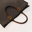 LOUIS VUITTON Monogram Sac Plat Hand Bag M51140 LV Auth 119195-6