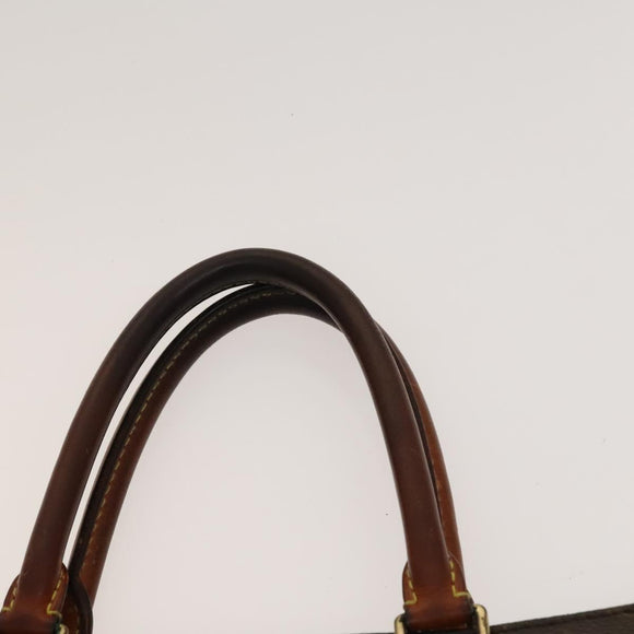 LOUIS VUITTON Monogram Sac Plat Hand Bag M51140 LV Auth 119195