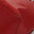 LOUIS VUITTON Epi Petit Noe Shoulder Bag Red M44107 LV Auth 119202-14