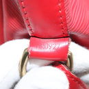 LOUIS VUITTON Epi Petit Noe Shoulder Bag Red M44107 LV Auth 119202-12