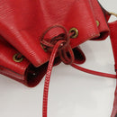 LOUIS VUITTON Epi Petit Noe Shoulder Bag Red M44107 LV Auth 119202-6