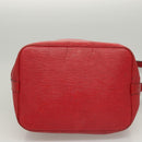LOUIS VUITTON Epi Petit Noe Shoulder Bag Red M44107 LV Auth 119202-5