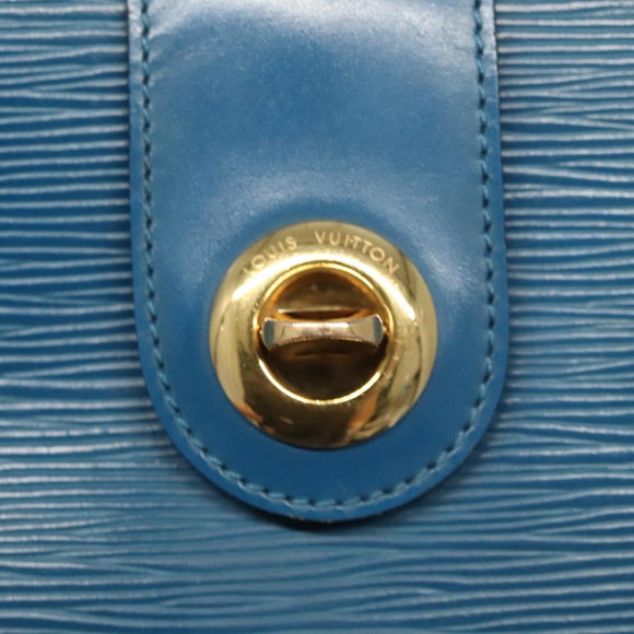 LOUIS VUITTON Epi Cluny Shoulder Bag Blue M52255 LV Auth 119203
