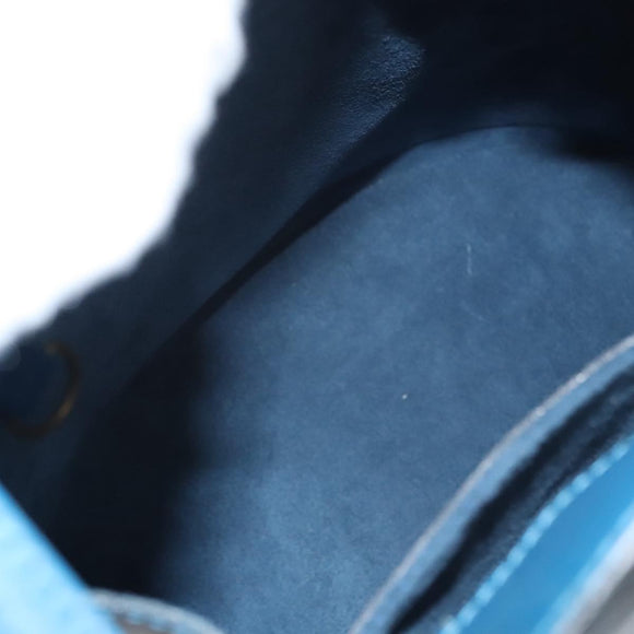 LOUIS VUITTON Epi Cluny Shoulder Bag Blue M52255 LV Auth 119203