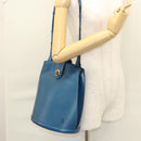 LOUIS VUITTON Epi Cluny Shoulder Bag Blue M52255 LV Auth 119203-21