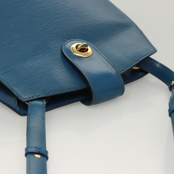 LOUIS VUITTON Epi Cluny Shoulder Bag Blue M52255 LV Auth 119203