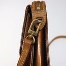 LOUIS VUITTON Monogram Vernis Motto Accessory Pouch Bronze M91138 LV Auth 119204-18