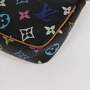 LOUIS VUITTON Monogram Multicolor Pochette Accessoires Black M92648 Auth 119219V-15