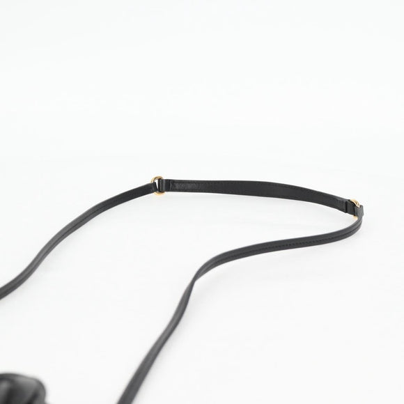 Miu Miu Matelasse Hand Bag Leather 2way Black Auth 119232SM