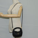 Miu Miu Matelasse Hand Bag Leather 2way Black Auth 119232SM-24