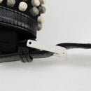 FENDI Mamma Baguette Shoulder Bag Nylon Black Gold Auth 119240SM-8