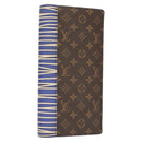 LOUIS VUITTON Monogram Patchwork Porte Feuille Brother Wallet M69739 Auth 119246-1