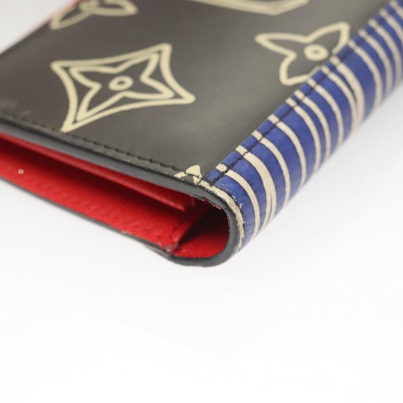 LOUIS VUITTON Monogram Patchwork Porte Feuille Brother Wallet M69739 Auth 119246