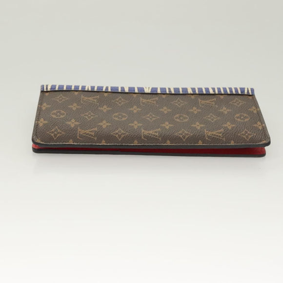 LOUIS VUITTON Monogram Patchwork Porte Feuille Brother Wallet M69739 Auth 119246