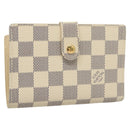 LOUIS VUITTON Damier Azur Portefeuille Viennois Wallet N61676 LV Auth 119248V-1