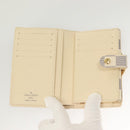 LOUIS VUITTON Damier Azur Portefeuille Viennois Wallet N61676 LV Auth 119248V-13