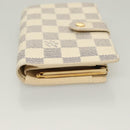 LOUIS VUITTON Damier Azur Portefeuille Viennois Wallet N61676 LV Auth 119248V-3