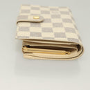 LOUIS VUITTON Damier Azur Portefeuille Viennois Wallet N61676 LV Auth 119248V-4