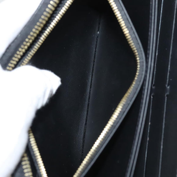 LOUIS VUITTON Monogram Vernis Nicolas Ghesquire Zippy Wallet M50370 Auth 119251