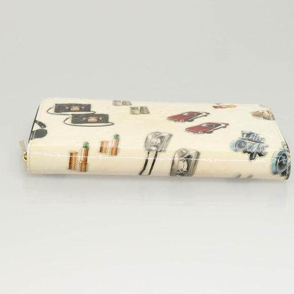 LOUIS VUITTON Monogram Vernis Nicolas Ghesquire Zippy Wallet M50370 Auth 119251