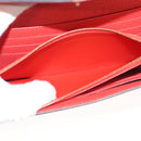 LOUIS VUITTON Monogram Jungle Dot Portefeuille Sarah Wallet M41381 Auth 119252V-10