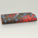 LOUIS VUITTON Monogram Jungle Dot Portefeuille Sarah Wallet M41381 Auth 119252V-5
