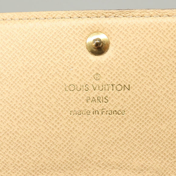 LOUIS VUITTON Monogram Dentelle Portefeuille Sarah Wallet M95390 LV Auth 119253V