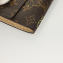 LOUIS VUITTON Monogram Dentelle Portefeuille Sarah Wallet M95390 LV Auth 119253V-7