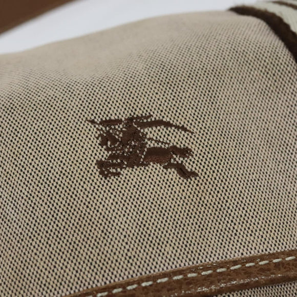 BURBERRY Blue Label Shoulder Bag Canvas Pink Auth 119316