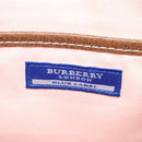 BURBERRY Blue Label Shoulder Bag Canvas Pink Auth 119316-18