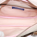 BURBERRY Blue Label Shoulder Bag Canvas Pink Auth 119316-11