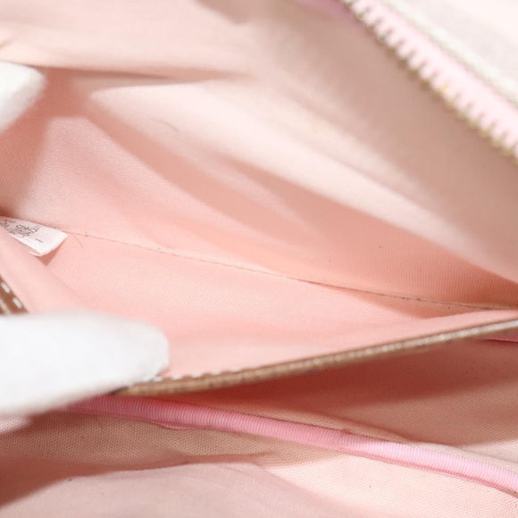 BURBERRY Blue Label Shoulder Bag Canvas Pink Auth 119316