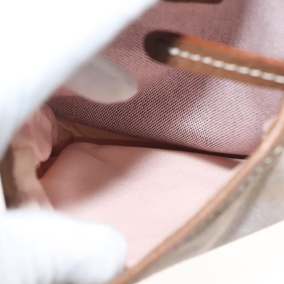 BURBERRY Blue Label Shoulder Bag Canvas Pink Auth 119316