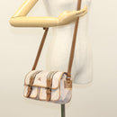 BURBERRY Blue Label Shoulder Bag Canvas Pink Auth 119316-28