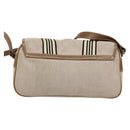 BURBERRY Blue Label Shoulder Bag Canvas Pink Auth 119316-2