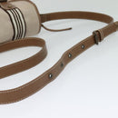 BURBERRY Blue Label Shoulder Bag Canvas Pink Auth 119316-7