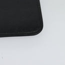 Christian Dior Chain Shoulder Bag Leather Navy Gold Auth 119333-15