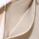 GUCCI GG Canvas Lovely Hand Bag Pink Gold 257069 Auth 119334-21