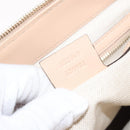 GUCCI GG Canvas Lovely Hand Bag Pink Gold 257069 Auth 119334-22