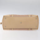 GUCCI GG Canvas Lovely Hand Bag Pink Gold 257069 Auth 119334-9