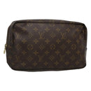 LOUIS VUITTON Monogram Trousse Toilette 28 Clutch Bag M47522 LV Auth 119338-1