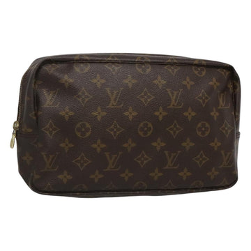 LOUIS VUITTON Monogram Trousse Toilette 28 Clutch Bag M47522 LV Auth 119338