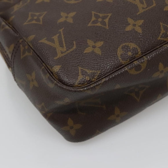 LOUIS VUITTON Monogram Trousse Toilette 28 Clutch Bag M47522 LV Auth 119338