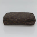 LOUIS VUITTON Monogram Trousse Toilette 28 Clutch Bag M47522 LV Auth 119338-6