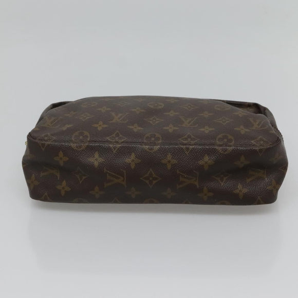 LOUIS VUITTON Monogram Trousse Toilette 28 Clutch Bag M47522 LV Auth 119338