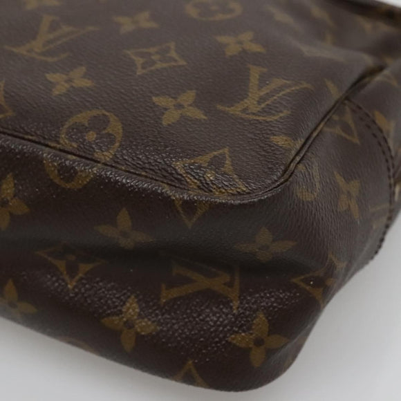 LOUIS VUITTON Monogram Trousse Toilette 28 Clutch Bag M47522 LV Auth 119338